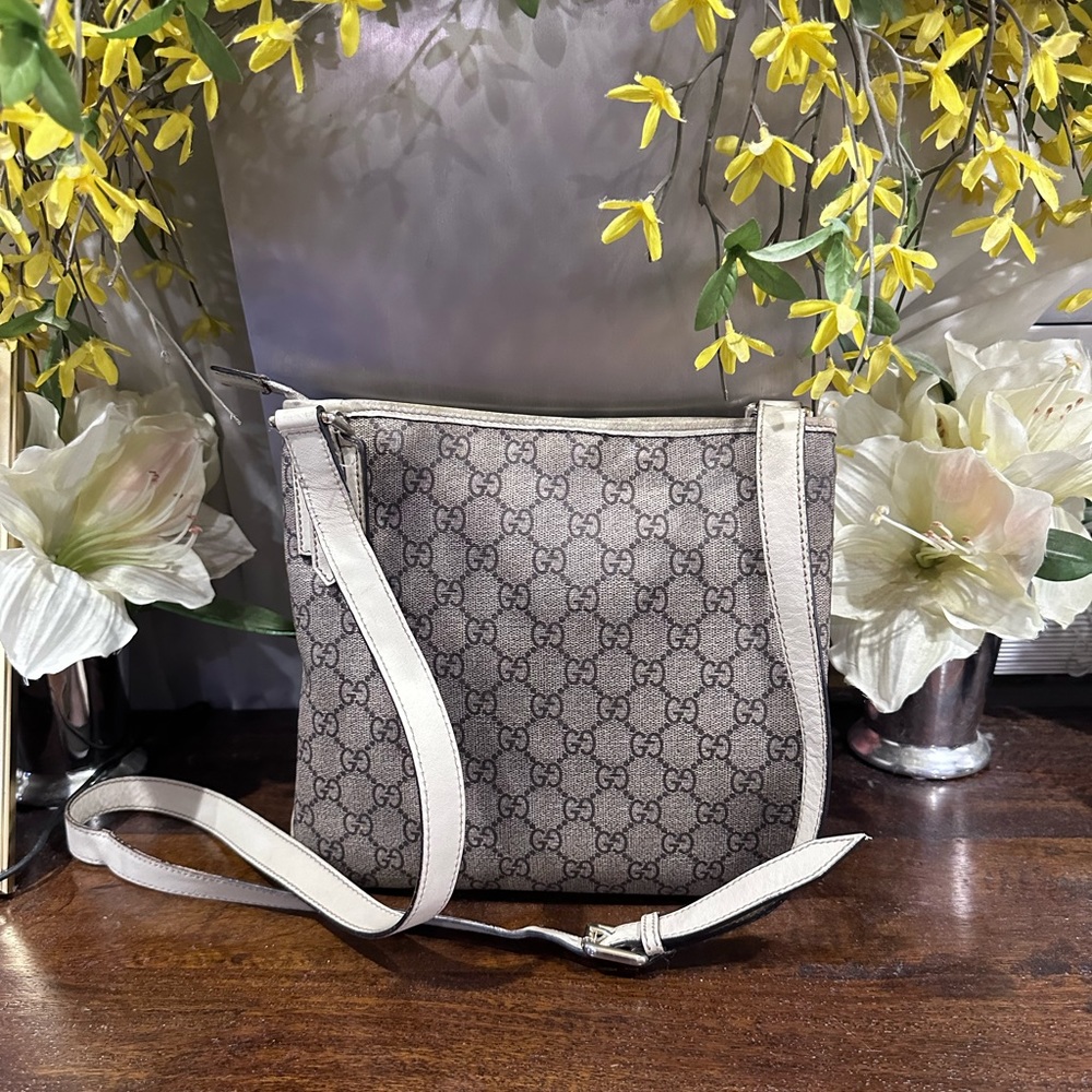 Gucci GG Coated Canvas Crossbody